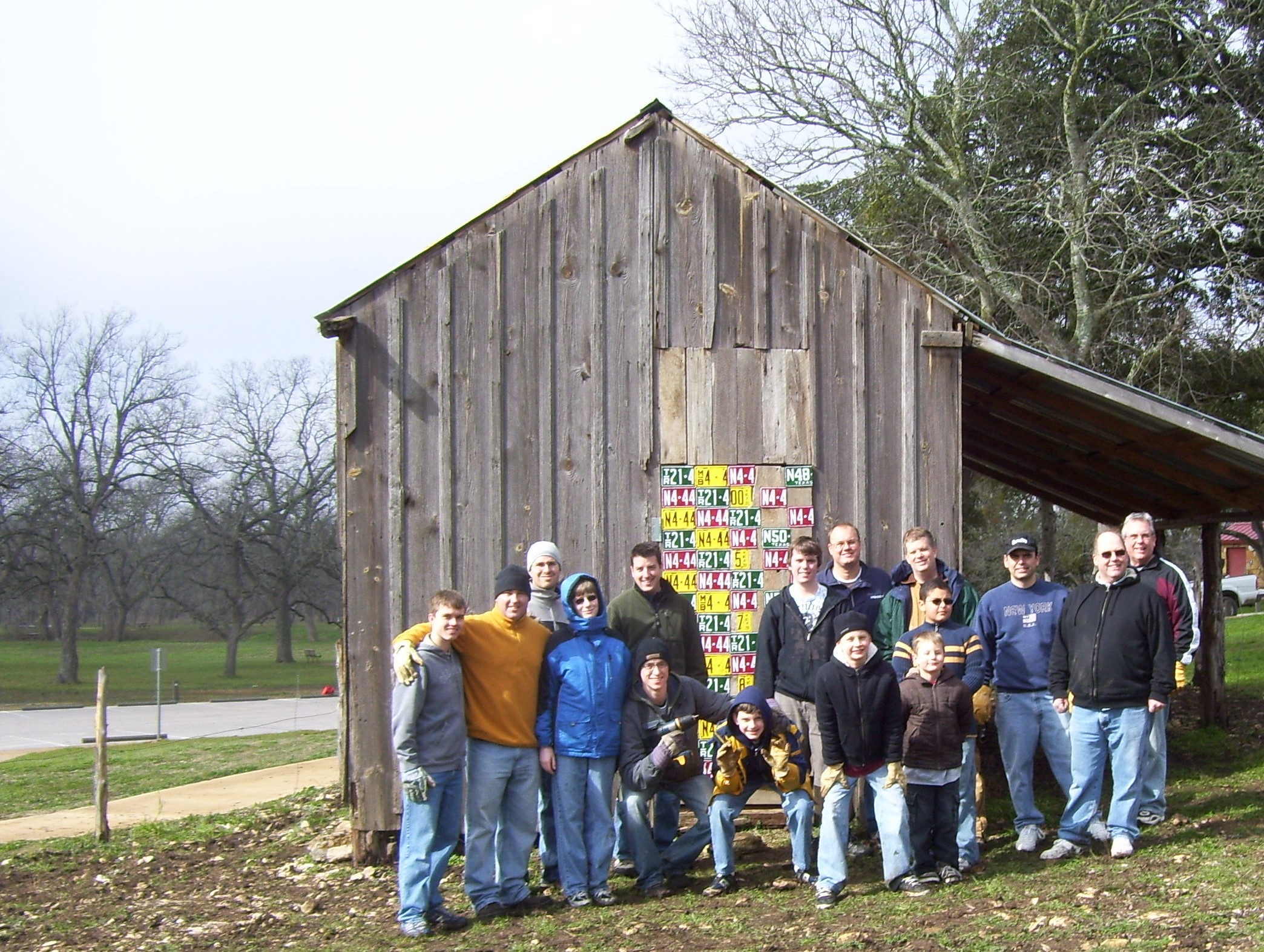 Oat Barn gets an upgrade Eagle Scout Project 2-10' (2)